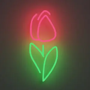 Hollanda Lalesi - Neon Tabela