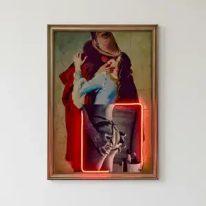 Beyefendi Art Neon Tablo Baskılı