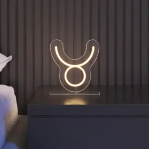 Boğa Burcu Neon Duvar Dekoru