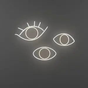 Göz Sizi Görür - Neon Tabela
