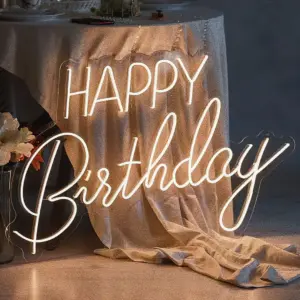 Happy Birthday Neon Dekor