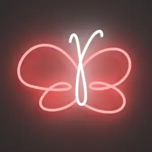 Kelebek Girdap - Neon Tabela