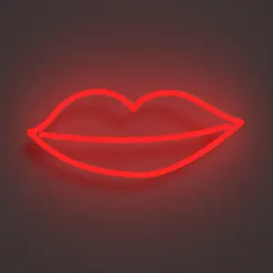 Kissy Lips - Neon Tabela