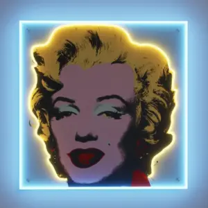 Marilyn Monroe Büyük  Neon Tabela