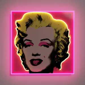 Marilyn Monroe Neon Tabela
