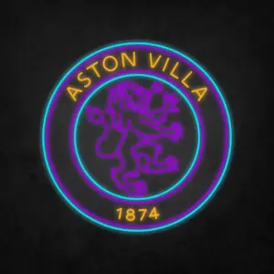 Neon Tabela - Aston Villa FC X Large 2023