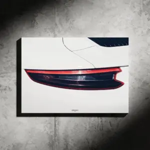 Porsche 911 Araba Poster (Neon)