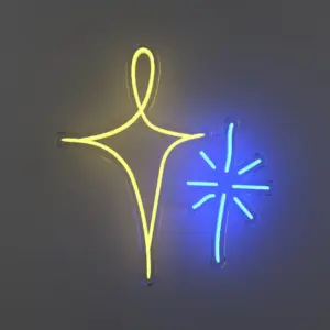 Sparkle by Girl Knew York - Neon Tabela