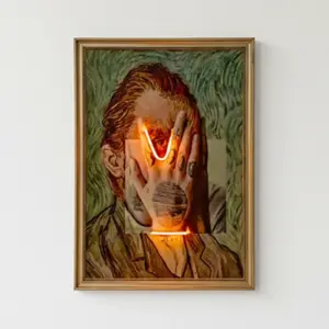 Van Gogh Trippin Art Tablo