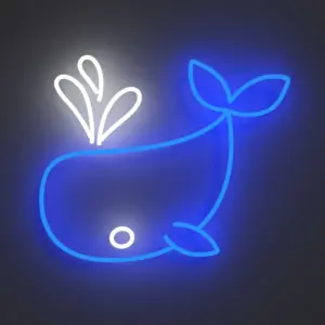 Whale Pal - Neon Tabela