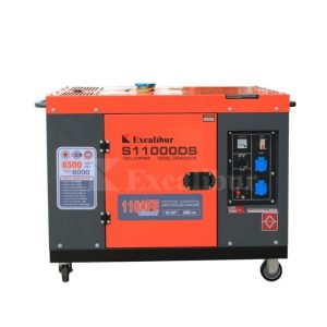 Jeneratör Dizel Kabinli Sessiz Marşlı Monofaz 10 Kw/12.5 Kwa (akü Dahil)