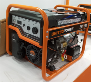 United Power Jenerator 10kw Benzinli Oto Marşlı Monofaz-tekerlekli (akü Ekstra)