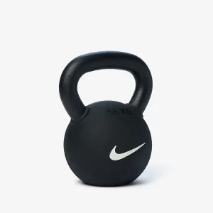 Nike Strength Rubber Coated Kettlebell - Black