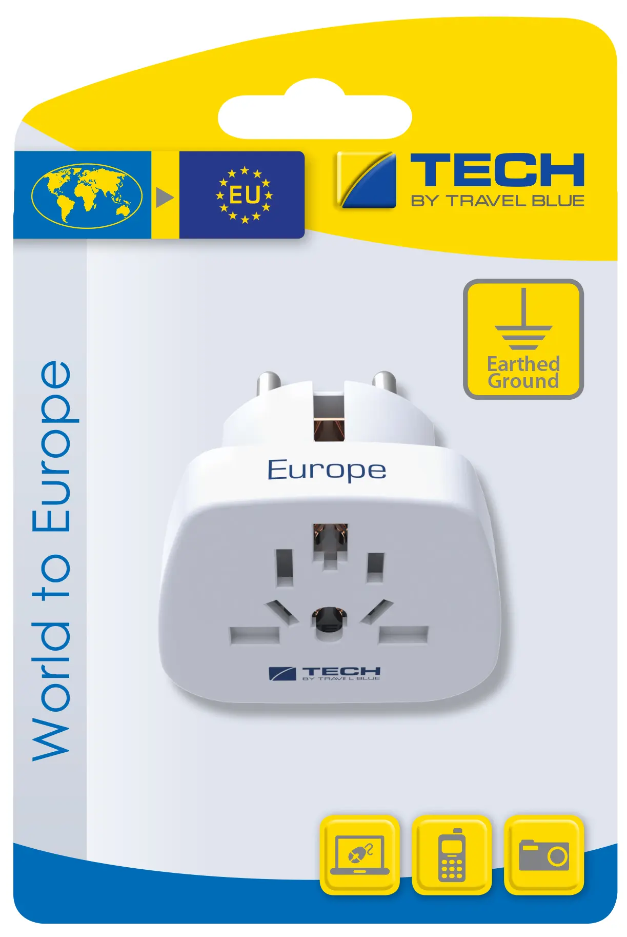 Travel Blue Dünyadan Avrupa'ya Adaptör