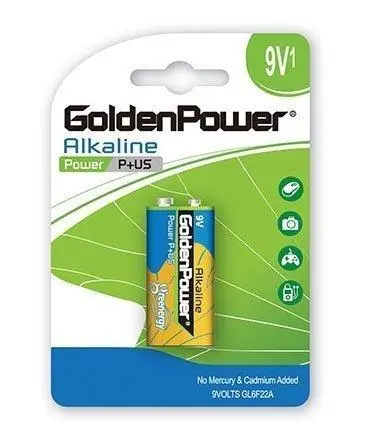 Golden Power 9V Alkaline Power Plus