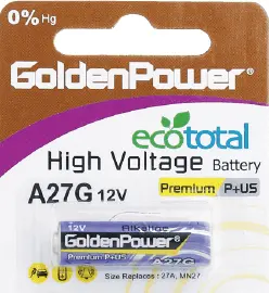 Golden Power 12V Alkalin Yüksek Voltaj A27