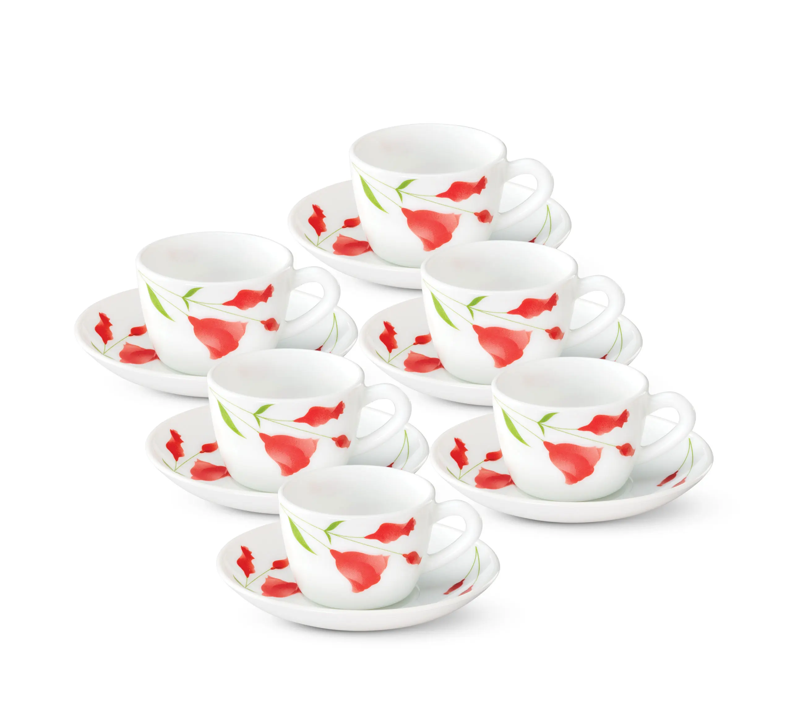 Larah 6'lı Set 14Cl Fincan & Tabak Diana