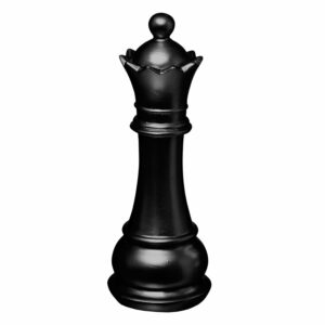 Chess Deco H25.5Cm Altın/Siyah/Beyaz 3 Farklı Tasarım - 3 Farklı Renk