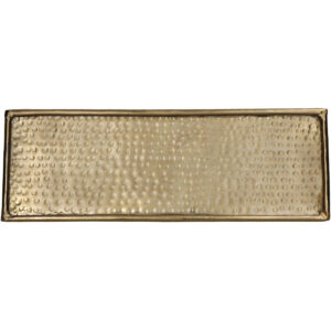 Kersten Tabak Aluminyum Altın 38X13.5X0.5Cm