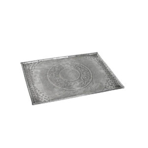 Espiel Aluminyum Servis Tepsisi 29X21Cm - Gümüş