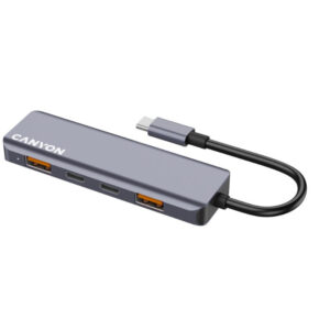Canyon Hub 6In1 Usb-C - Gri