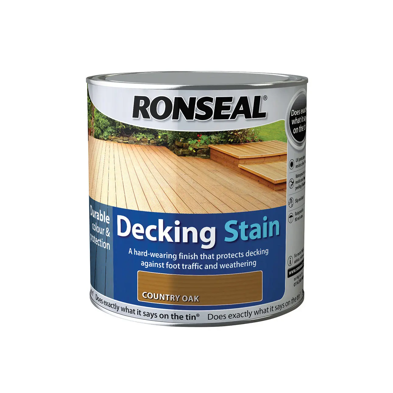 Ronseal® Decking Stain Rustic Pine 2.5L