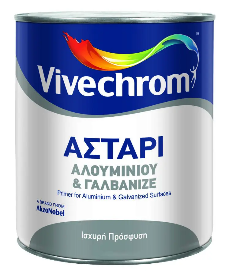 Vivechrom Aluminium & Galvanized Demir Dışı Metaller İçin Özel Astar 2.5L