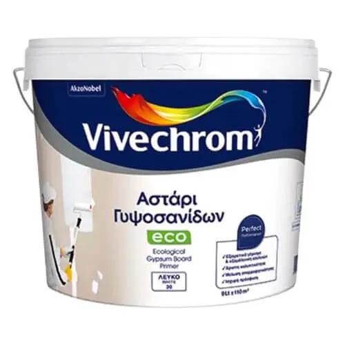 Vivechrom Gypsum Primer Eco Beyaz 3Lt