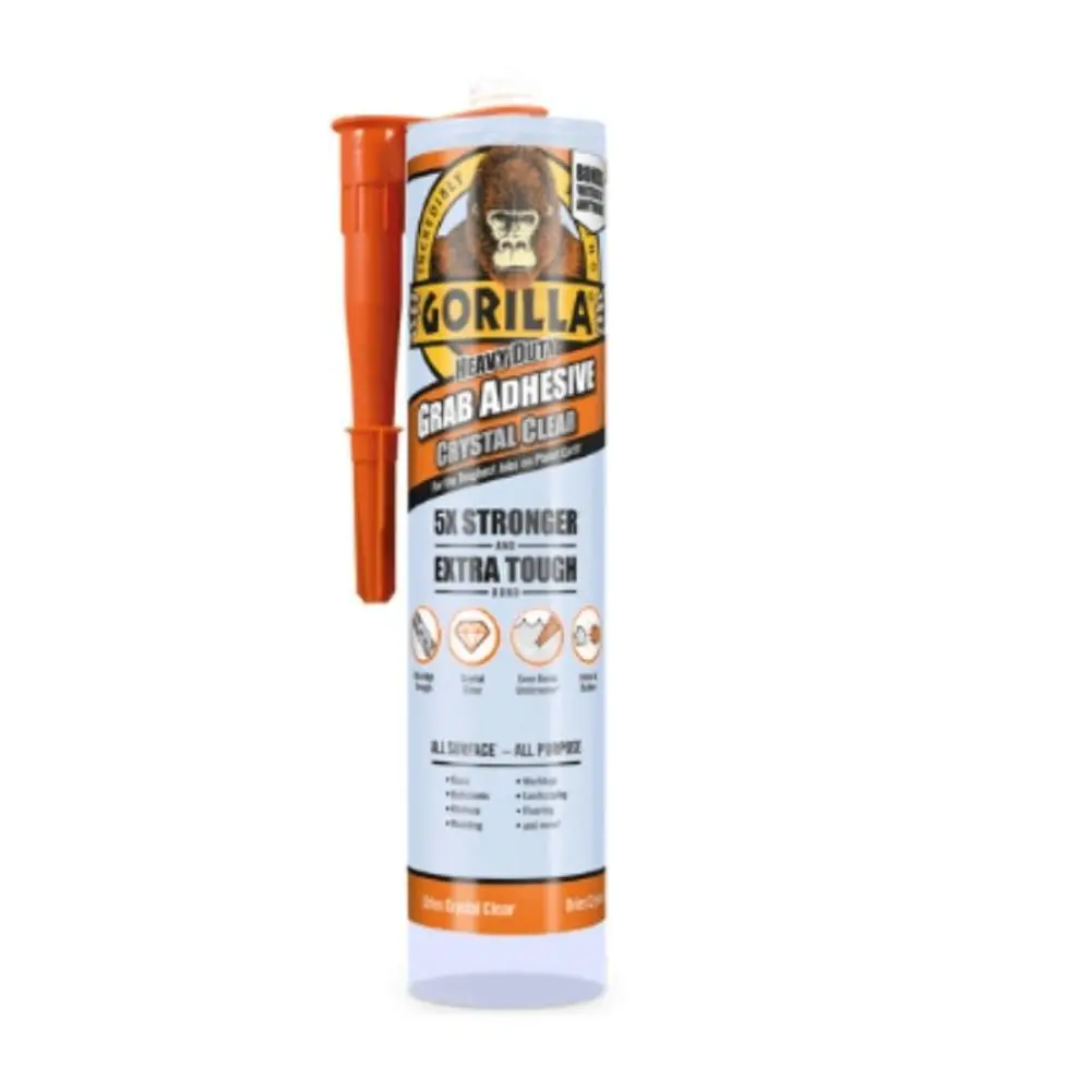 Gorilla Glue Grab Yapıştırıcı Kristal 270Ml - Şeffaf