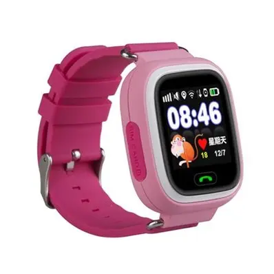 Wonlex Gw100 Pembe Taki̇p/Güvenli̇k Saati̇.