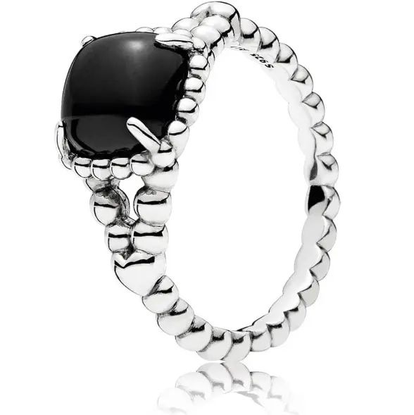Pandora 197188NCK Yuzuk Siyah