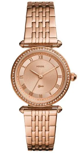 Fossil FES4711 Rose Gold Kol Saati