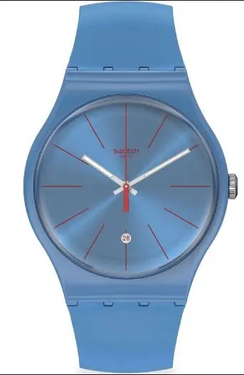 Swatch SUOS401 Kol Saatleri Mavi Lagoonazing