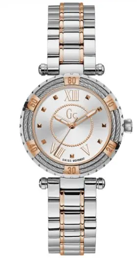 GC GCY41003L1MF Gümüş/Rose Kol Saati