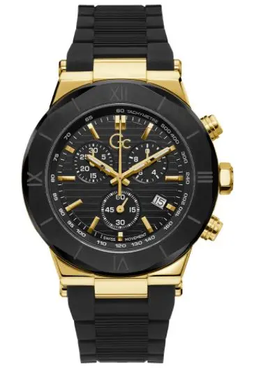 GC GCY69005G2MF Siyah Kol Saati