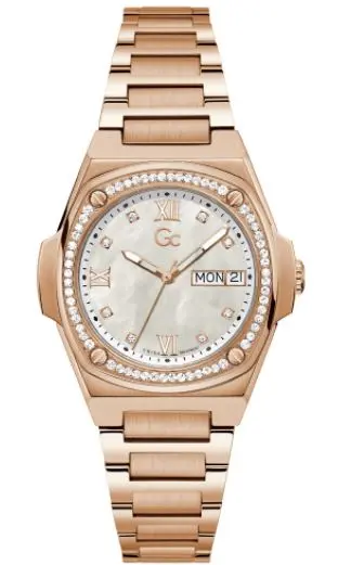 GC GCY98002L1MF Rose Gold Kol Saati