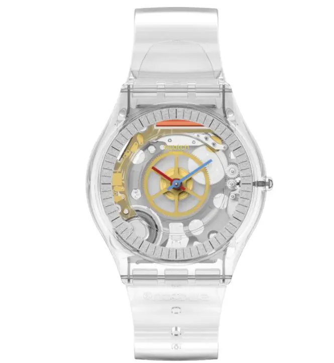 Swatch SS08K109 Kol Saatleri Şeffaf Clearly Skin