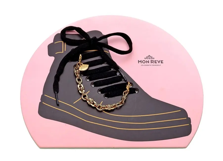 Mon Reve SCMR21K403 Charm Altin Mon Reve Chain Altın Rengi Ayakkabı Charm