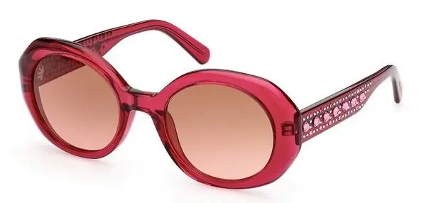 Swarovski Gözlük SK0371S Fuşya 75F CR39 Organik 1.5 Güneş Gözlüğü