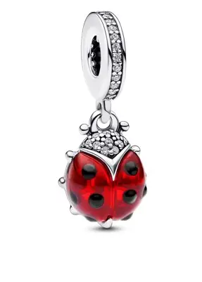 Pandora 792571C01 Charm Kirmizi Kırmızı Uğur Böceği Sallantılı Charm