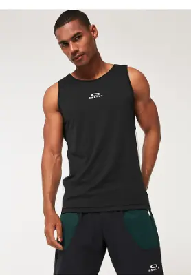 Oakley FOA404271 Tank Top Siyah 02E Oakley Pursuit Lite Tank
