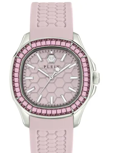Philipp Plein PWTAA0123 Pembe Kol Saati