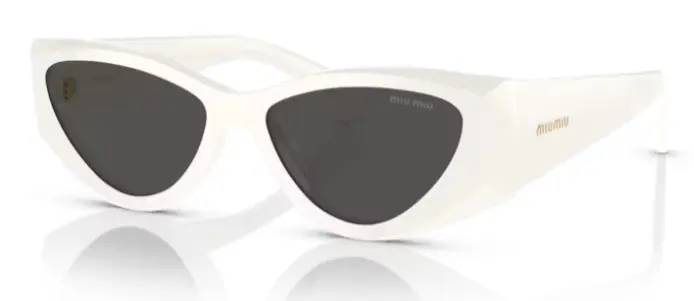 Miu Miu MU06YS Beyaz 1425S0 CR39 Organik 1.5 Güneş Gözlüğü