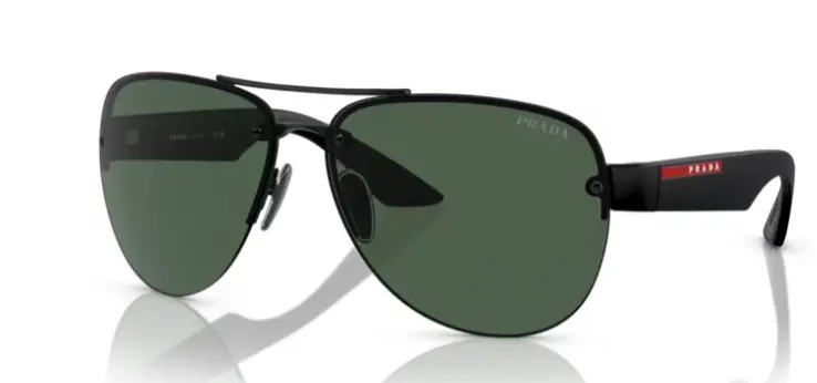 Prada Linea Rossa PS55YS Siyah Güneş Gözlüğü