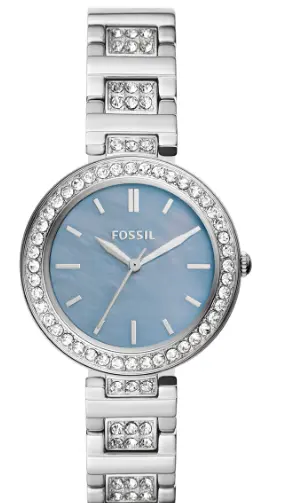 Fossil FBQ3865 Gümüş Kol Saati
