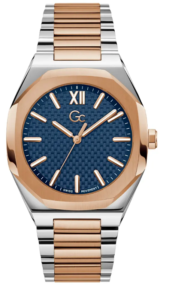 GC GCZ26001G7MF Gümüş/Rose Kol Saati