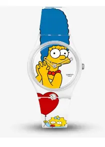 Swatch SO28Z116 Renkli Kol Saati