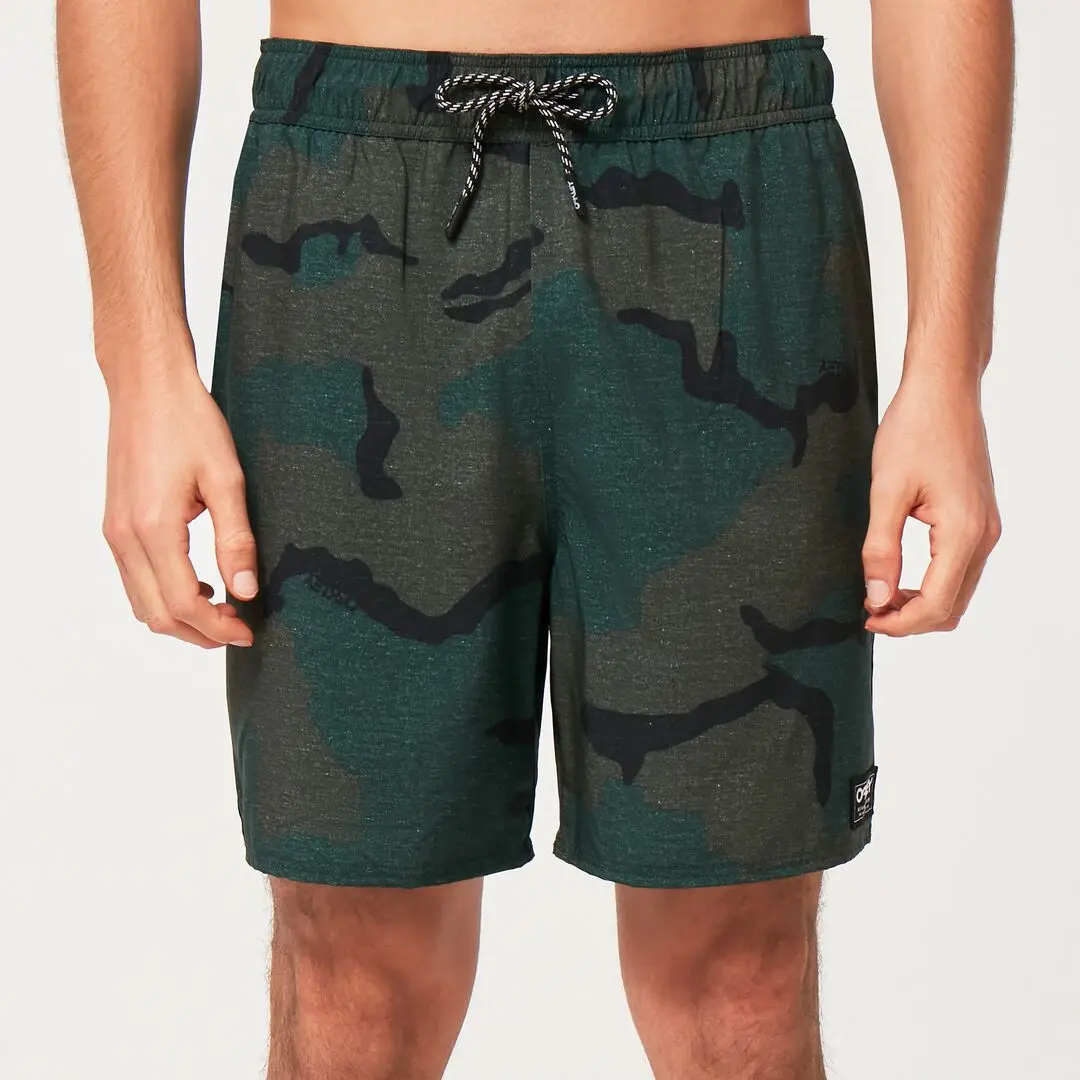 Oakley FOA404406 Beach Deniz Şortu Kamuflaj 9NQ Retro Camo Rc 18"