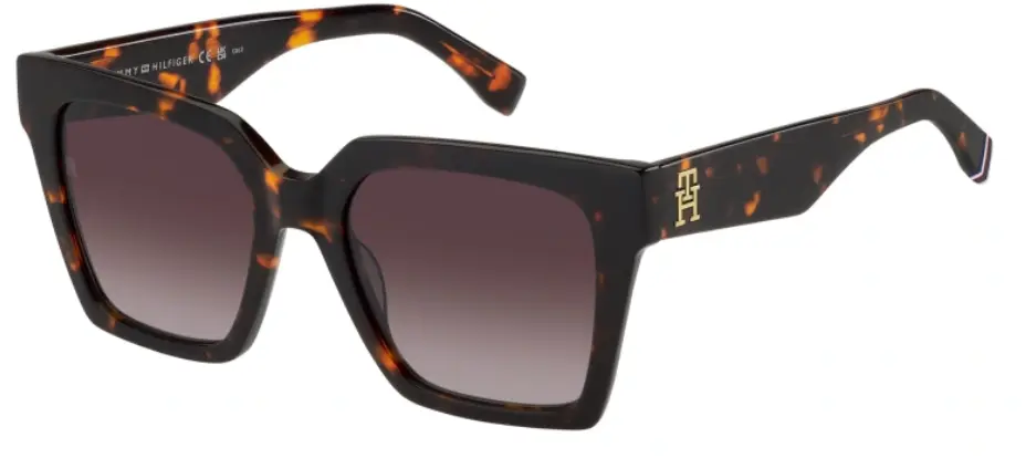 Tommy Hilfiger TH2100/S Kahverengi 086HA CR39 Organik 1.5 Güneş Gözlüğü