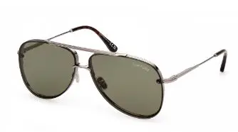 Tom Ford FT1071/S Gümüş 14N CR39 Organik 1.5 Güneş Gözlüğü